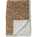 Magnolia Floral Twin Muslin Quilt - Textile, Linens, Creative arts, Motif, Shawl | Everetts Place