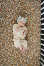 Mebie Baby Magnolia Muslin Crib Sheet - 