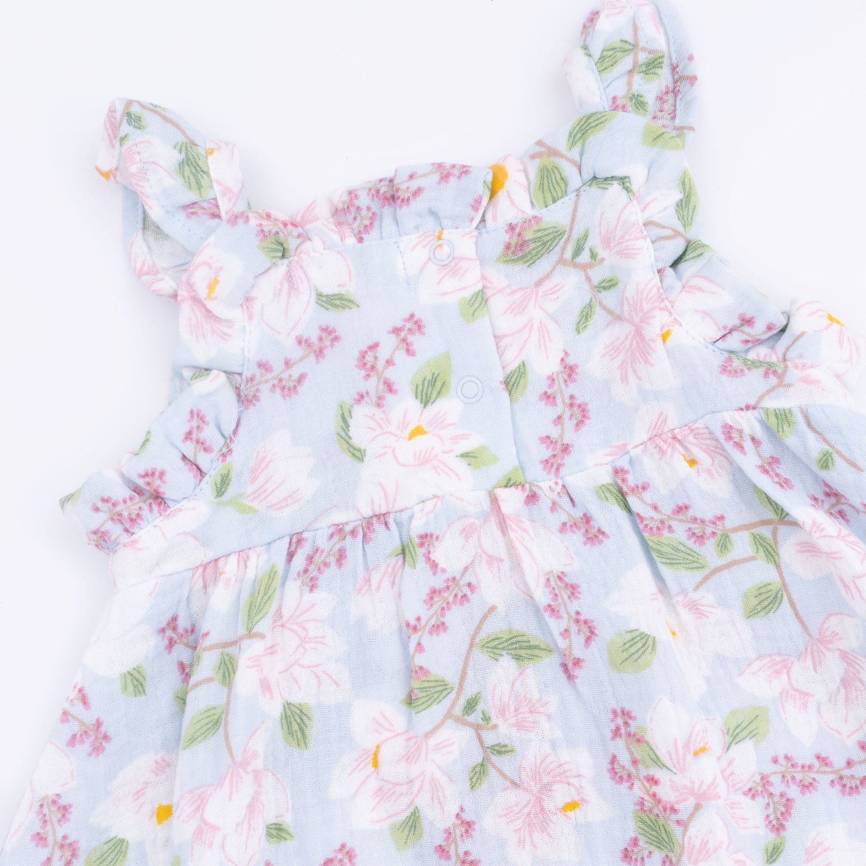 Angel Dear Magnolias - Paperbag Ruffle Sundress with BloomerEveretts Place