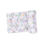 Magnolias - Swaddle Blanket - Pink, Linens, Scarf | Everetts Place