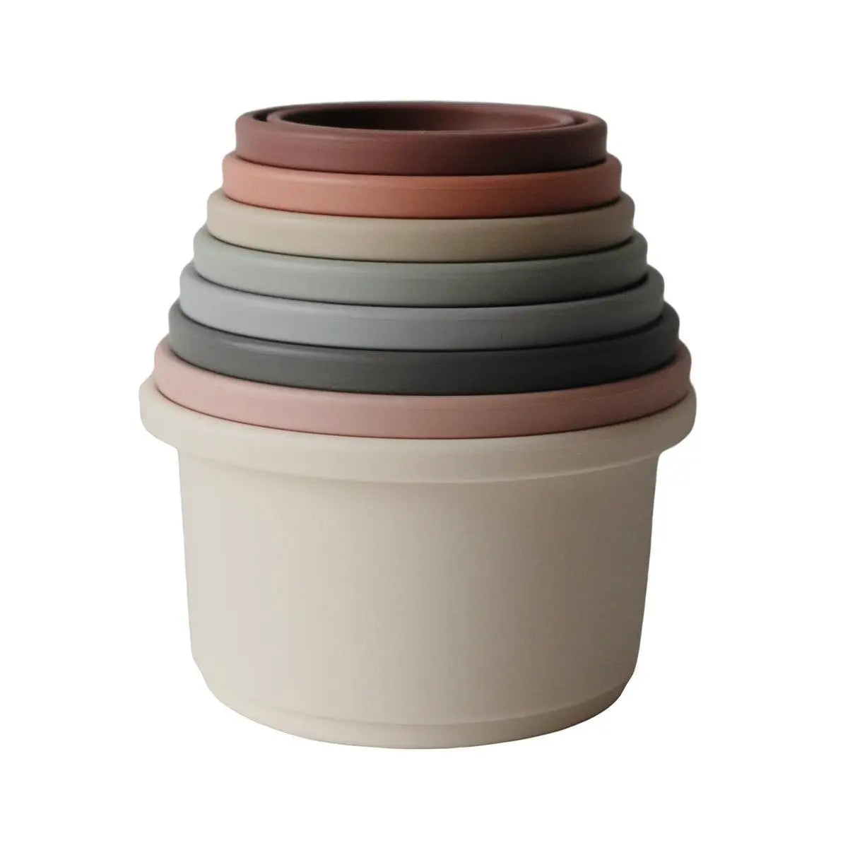 Stacking Cups Toy for Babies and Toddlers Developmental Learning Tool Mushie