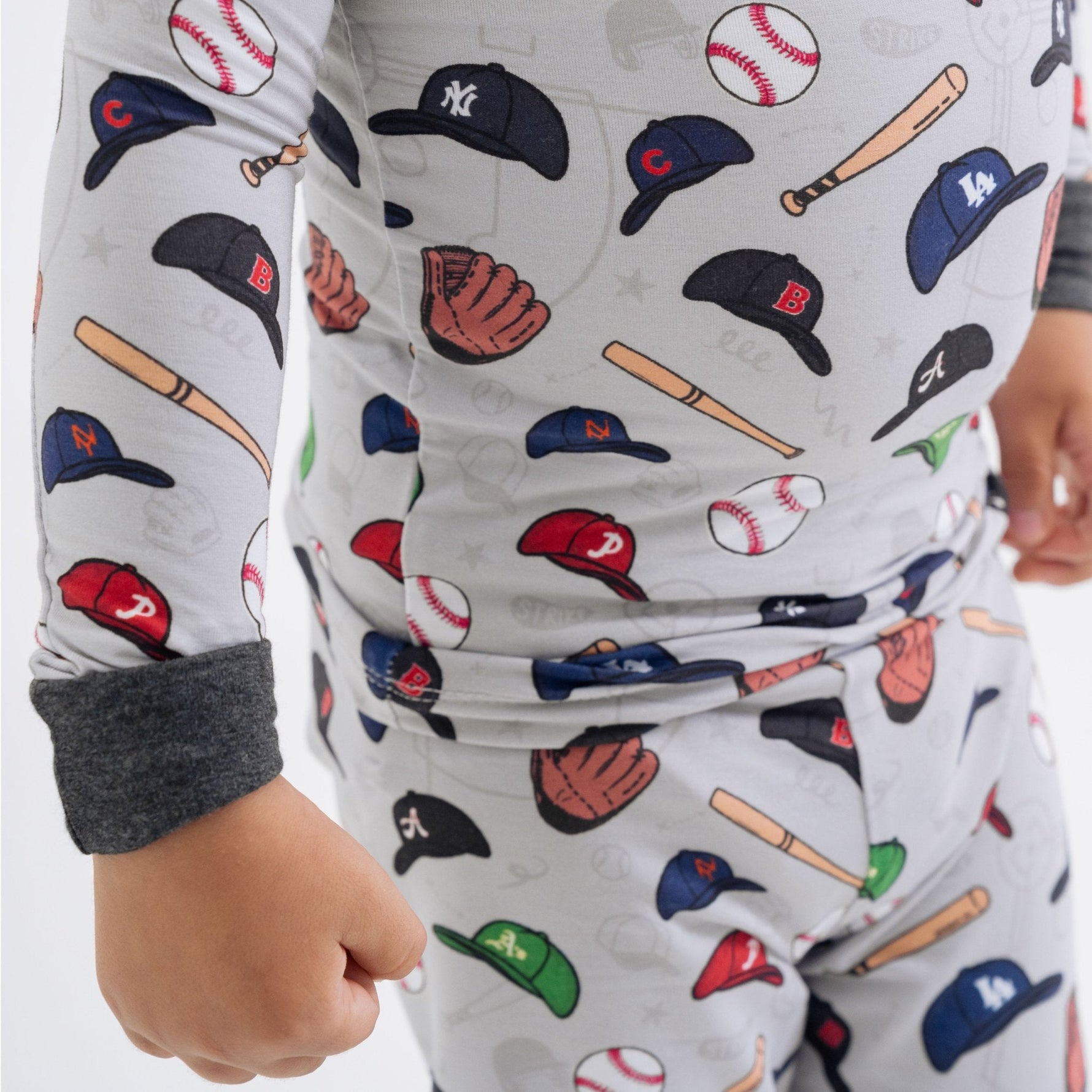 Bam & Stitch Major League Buddies Long Sleeve Pajamas - 
