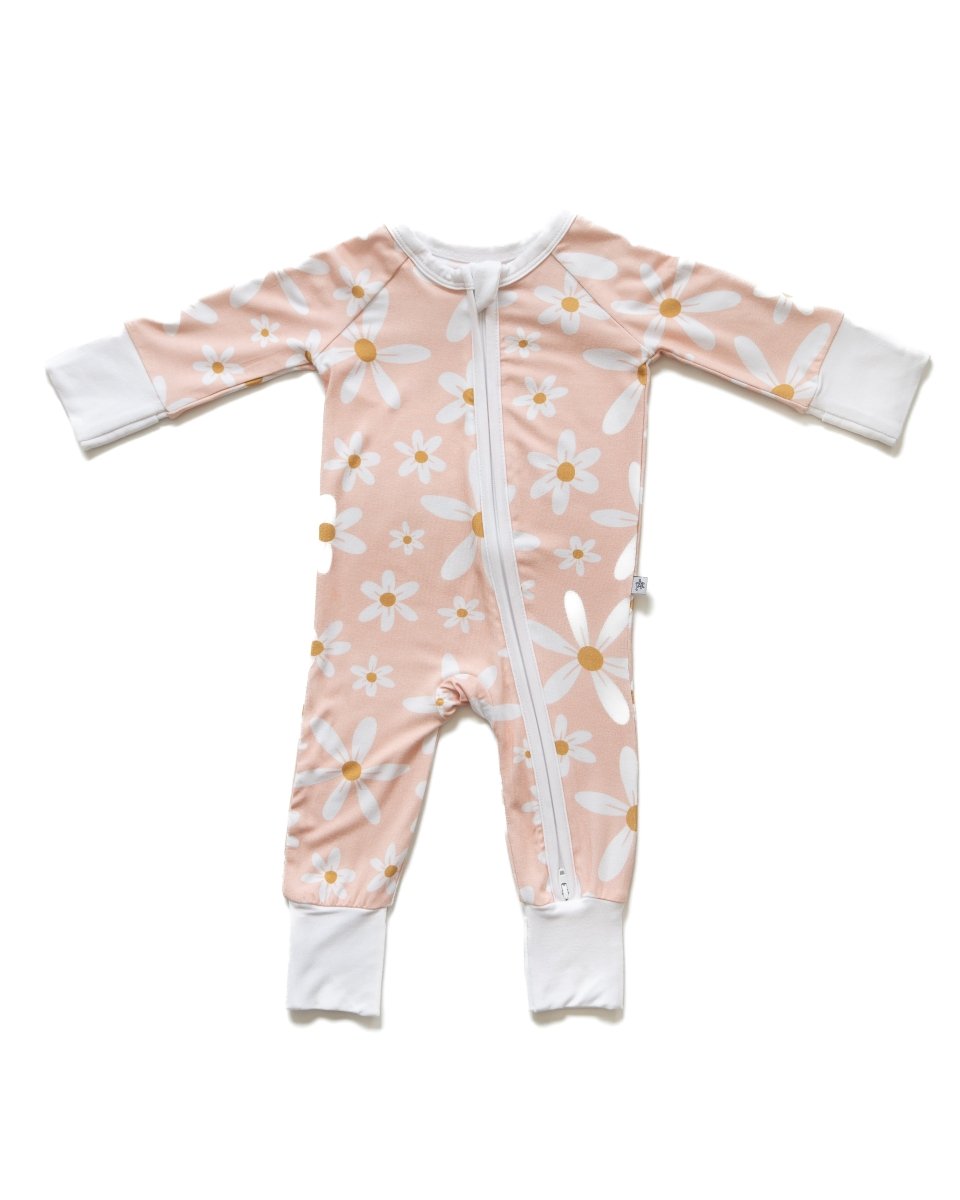 Hugga Babies Make My Daisy Zipper Lounger - Everetts Place Boutique - 