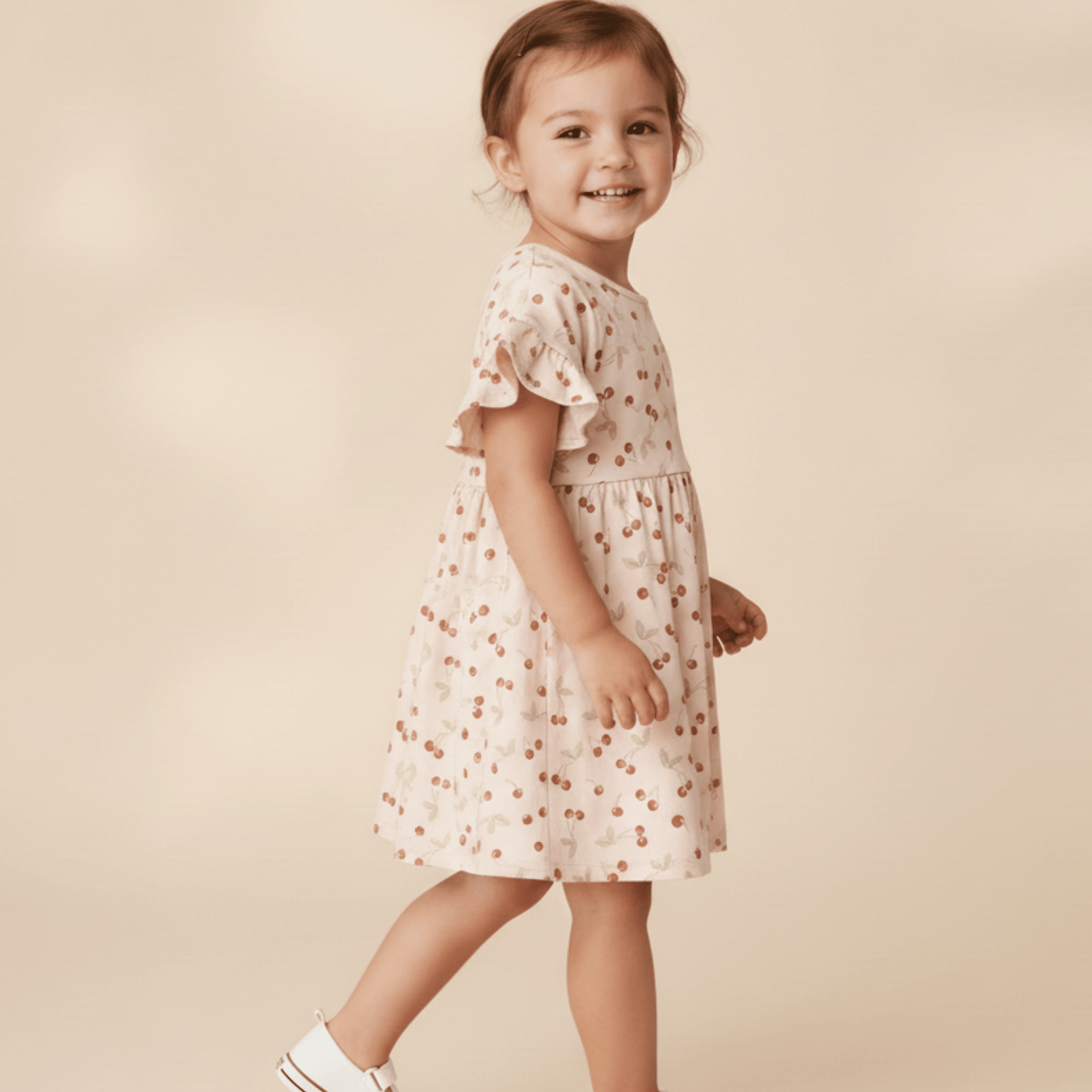 Makemake Organics Makemake Dolman Sleeve Dress Organic Cotton Everyday Play