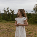 Organic Cutout Back Dress - Ice Cream - Day Dress, One-piece garment, Child, Dress, Person | Everetts Place