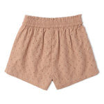 Makemake Organics Makemake Organics Baby Organic Eyelet Top And Shorts Set