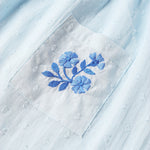 Makemake Organics Makemake Organics Baby Smocked Top And Shorts Set In Organic Cotton Soft Breathable Summer Wear