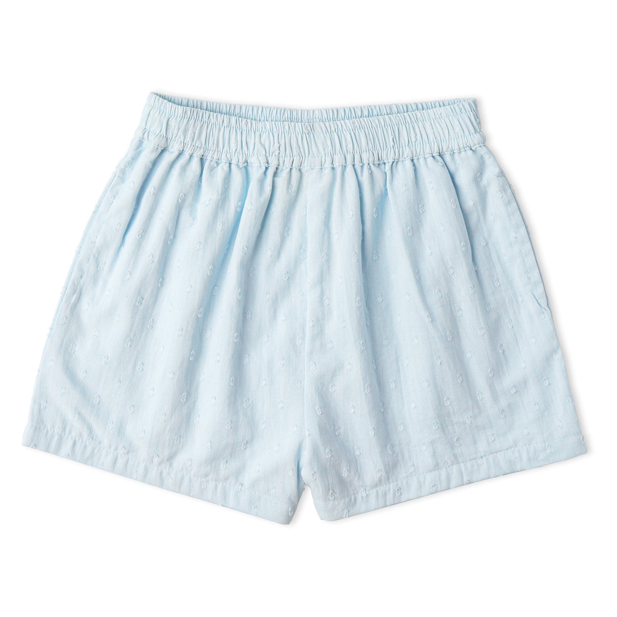 Makemake Organics Makemake Organics Baby Smocked Top And Shorts Set In Organic Cotton Soft Breathable Summer Wear