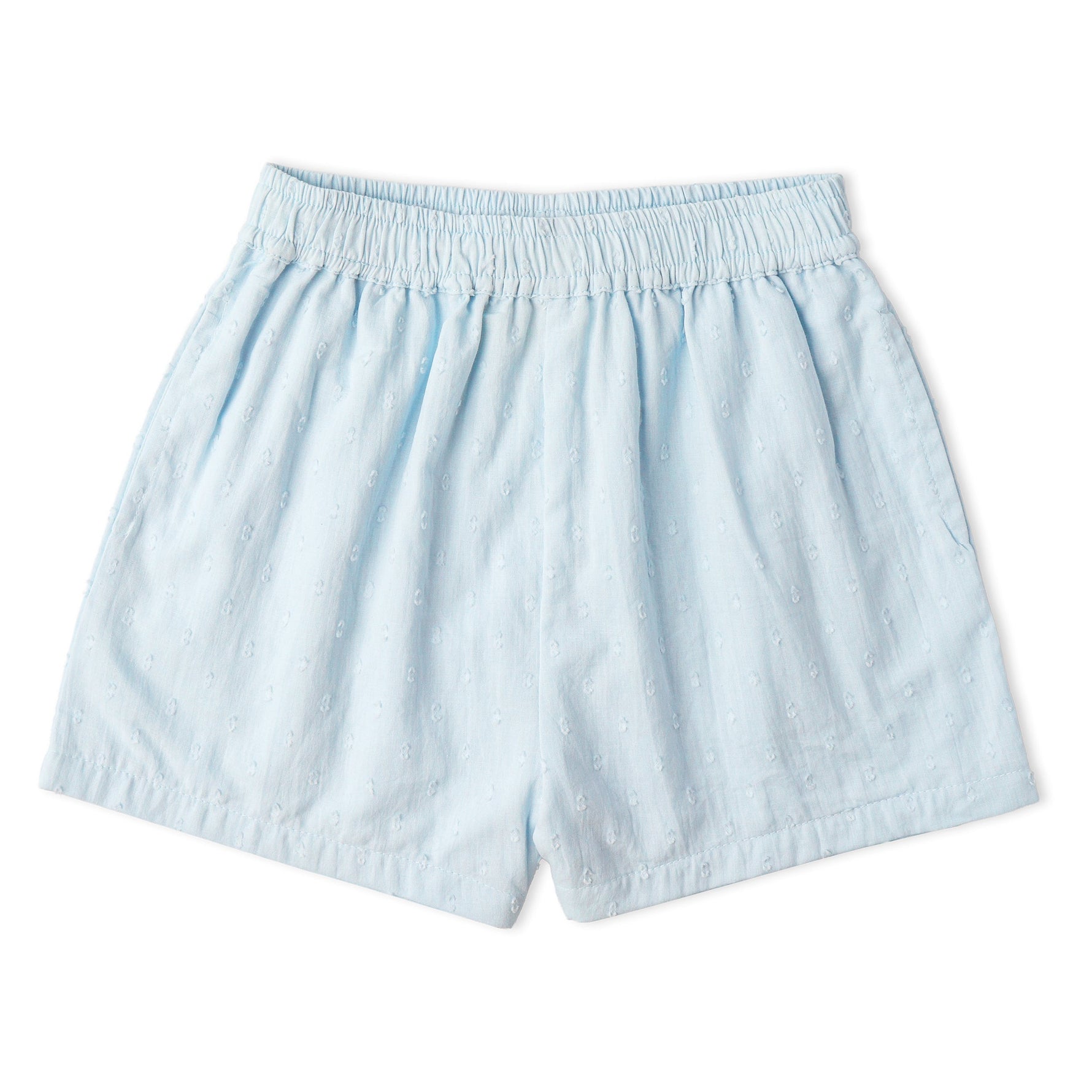 Makemake Organics Makemake Organics Baby Smocked Top And Shorts Set In Organic Cotton Soft Breathable Summer Wear