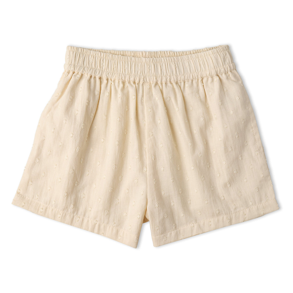 Makemake Organics Makemake Organics Baby Smocked Top And Shorts Set With Embroidered Pocket Soft Organic Cotton