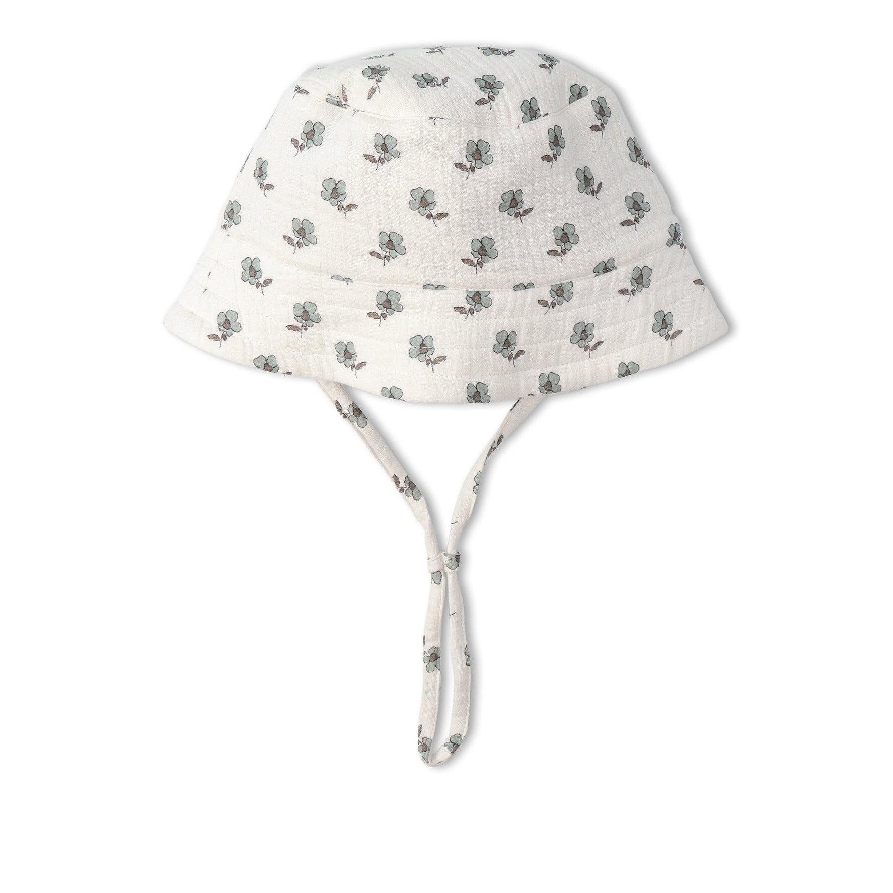 Makemake Organics Makemake Organics Bucket Sun Hat For Babies Organic Cotton Wide Brim UV Protection