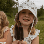 Organic Bucket Sun Hat - Poppy - Headgear, Hat, Cap, Child, Happiness | Everetts Place