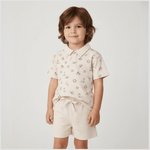 Makemake Organics Makemake Organics Collar Tee And Shorts Set UltraSoft Organic Cotton For Sunny Days
