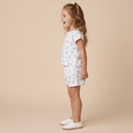 Makemake Organics Makemake Organics Drop Shoulder Tee And Shorts Set Toddlers