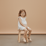 Organic Flutter Top & Shorts Set - Poppy - Baby & Toddler Clothing, Dress, Child, Pink, Blond | Everetts Place