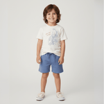Organic Graphic Tee & Shorts Set - New York - Sleeve, Shorts, Bermuda shorts, Active Shorts, Boardshorts | Everetts Place