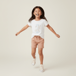 Makemake Organics Makemake Organics Graphic Tee And Shorts Set With Soft Interlock Beach Day Edition