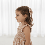 Makemake Organics Makemake Organics Hair Bow Clip Sienna Earth Tone For Girls Soft Durable Hair Accessory