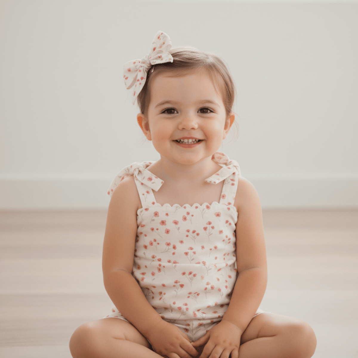 Organic Hair Bow Clip - Pink  Bloom - Baby & Toddler Clothing, Hand, Dress, Pink, Child | Everetts Place