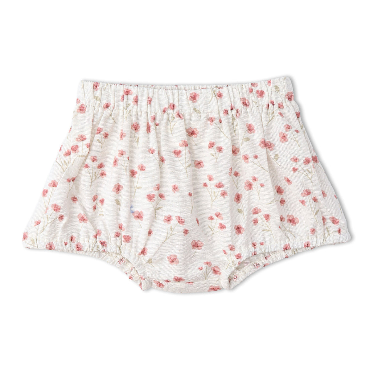 Makemake Organics Makemake Organics Organic Scalloped Top And Bloomers Set In Lavender For Baby With Breathable Linen Cotton Blend