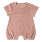 Makemake Organics Makemake Organics Organic Short Romper Clay