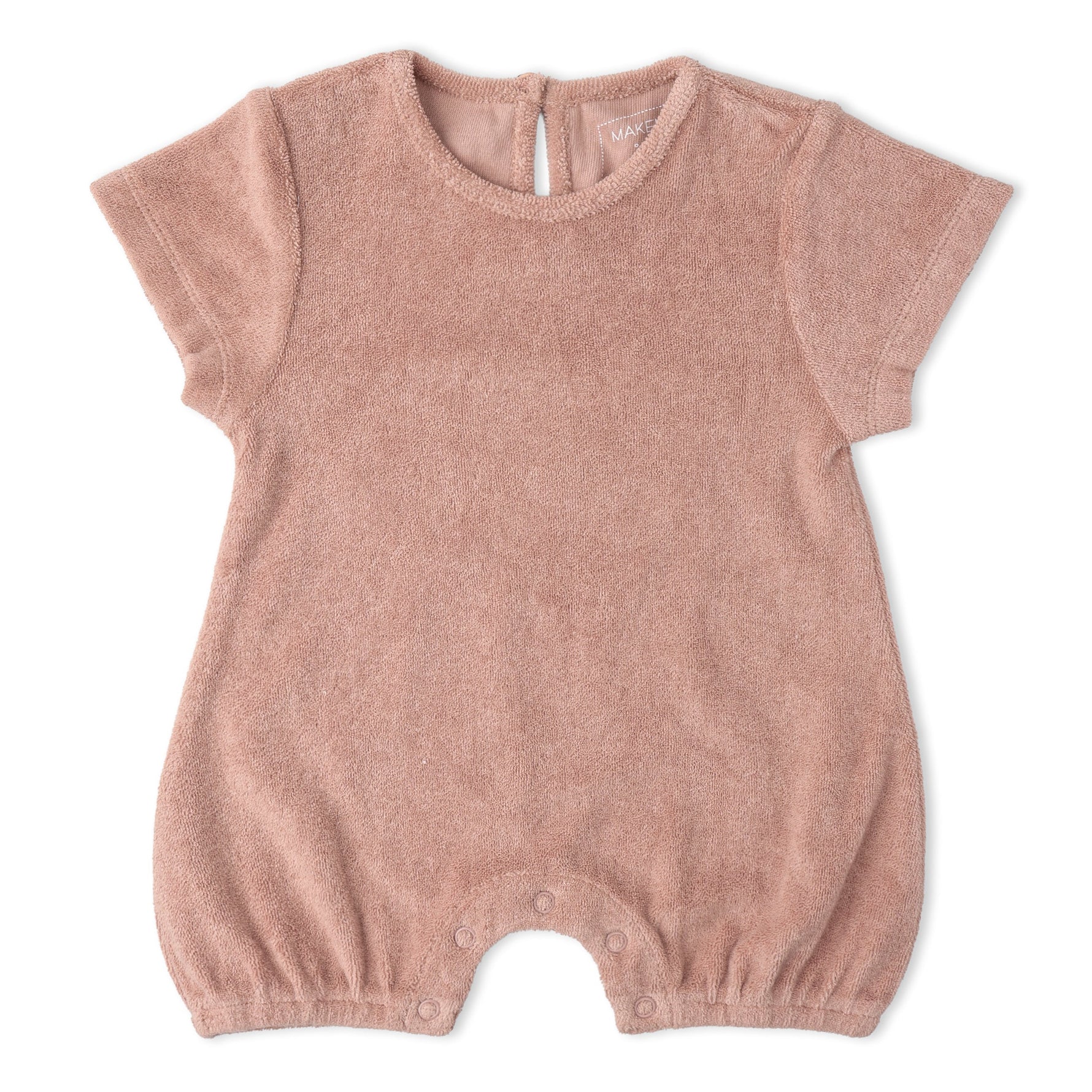 Makemake Organics Makemake Organics Organic Short Romper Clay