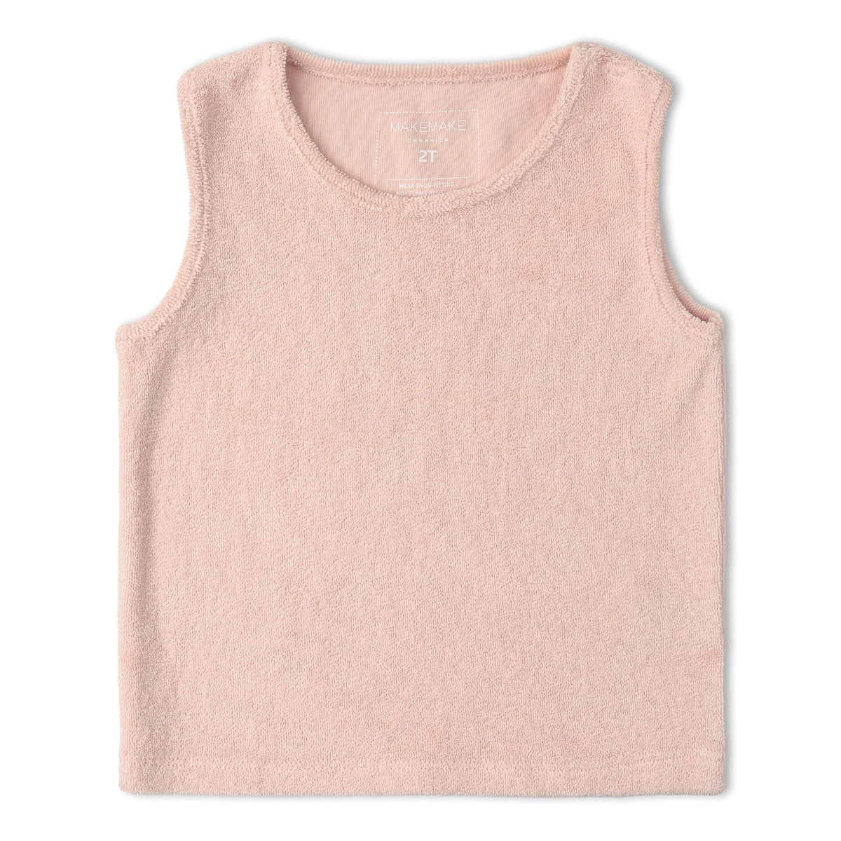 Makemake Organics Makemake Organics Plush Terry Sleeveless Tee And Shorts Set For Babies Beach Day Outfit