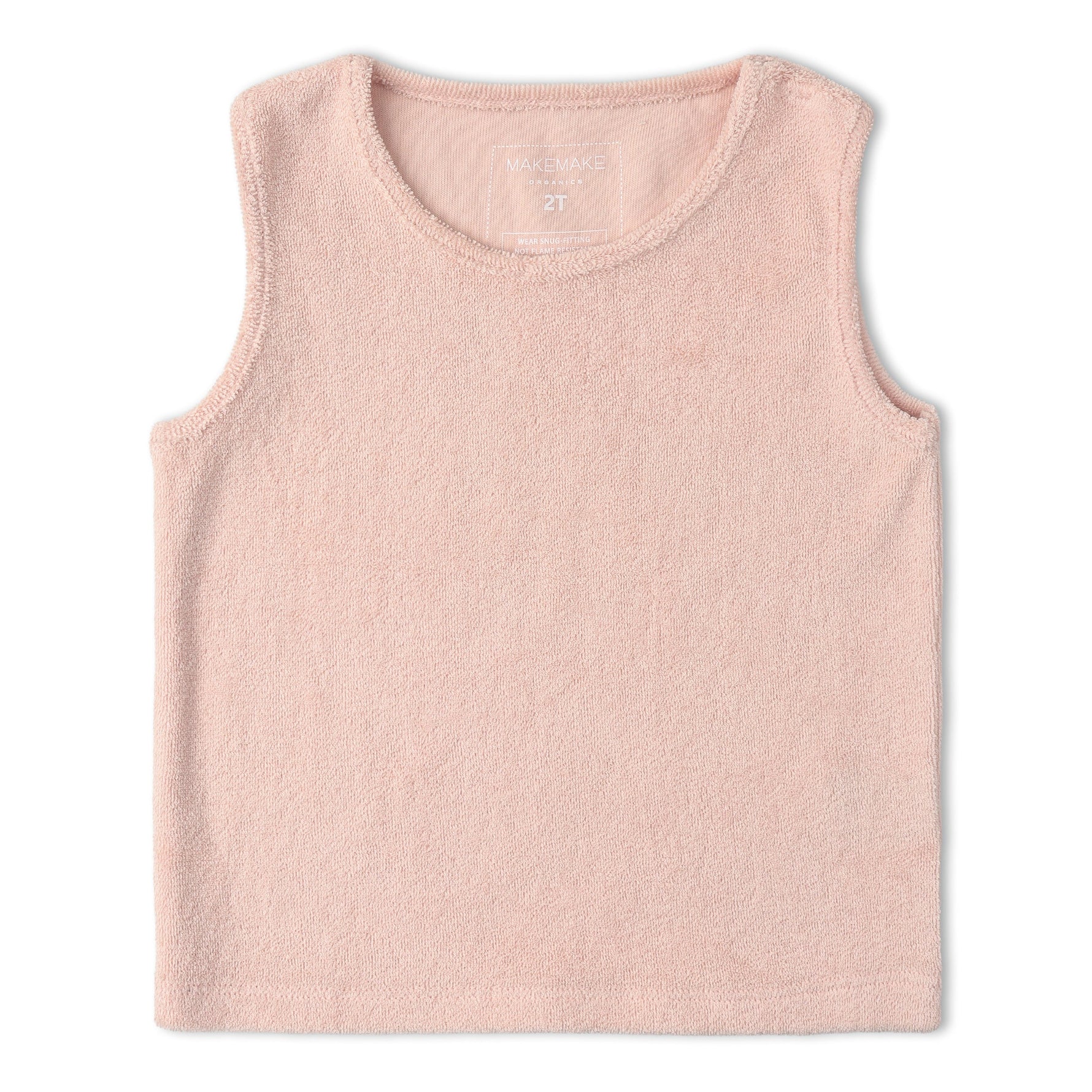 Makemake Organics Makemake Organics Plush Terry Sleeveless Tee And Shorts Set For Babies Beach Day Outfit