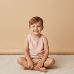 Makemake Organics Makemake Organics Plush Terry Sleeveless Tee And Shorts Set For Babies Beach Day Outfit