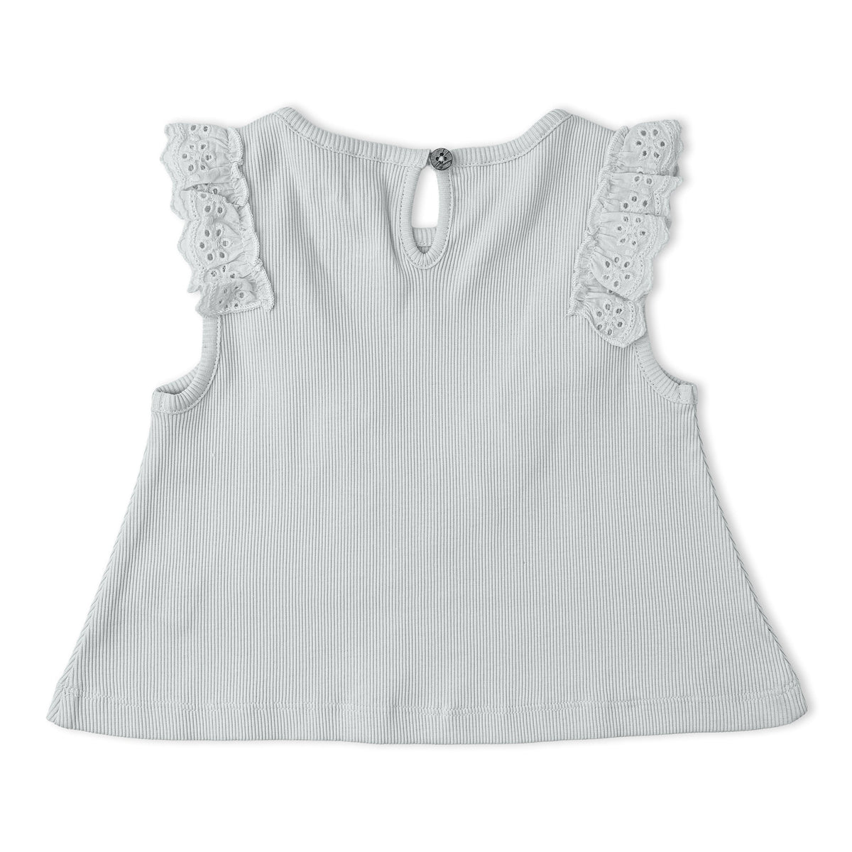 Makemake Organics Makemake Organics Ruffle Top And Shorts Set For Toddlers In Soft Organic Fabric For Everyday Play