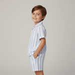 Makemake Organics Makemake Organics Shirt and Shorts Set Lightweight Baby and Toddler Summer Outfit