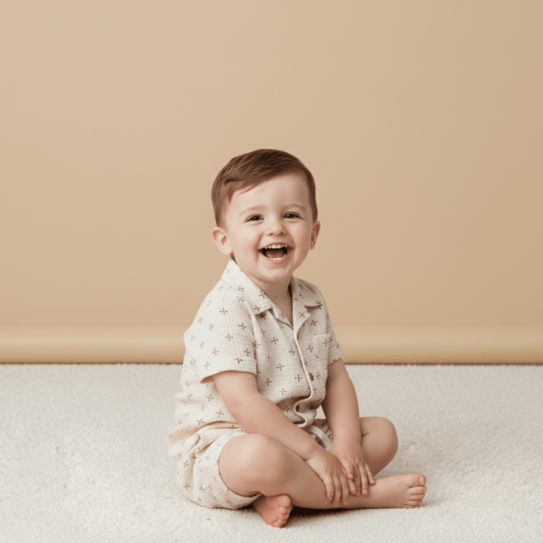 Makemake Organics Makemake Organics Shirt And Shorts Set Lightweight Toddler