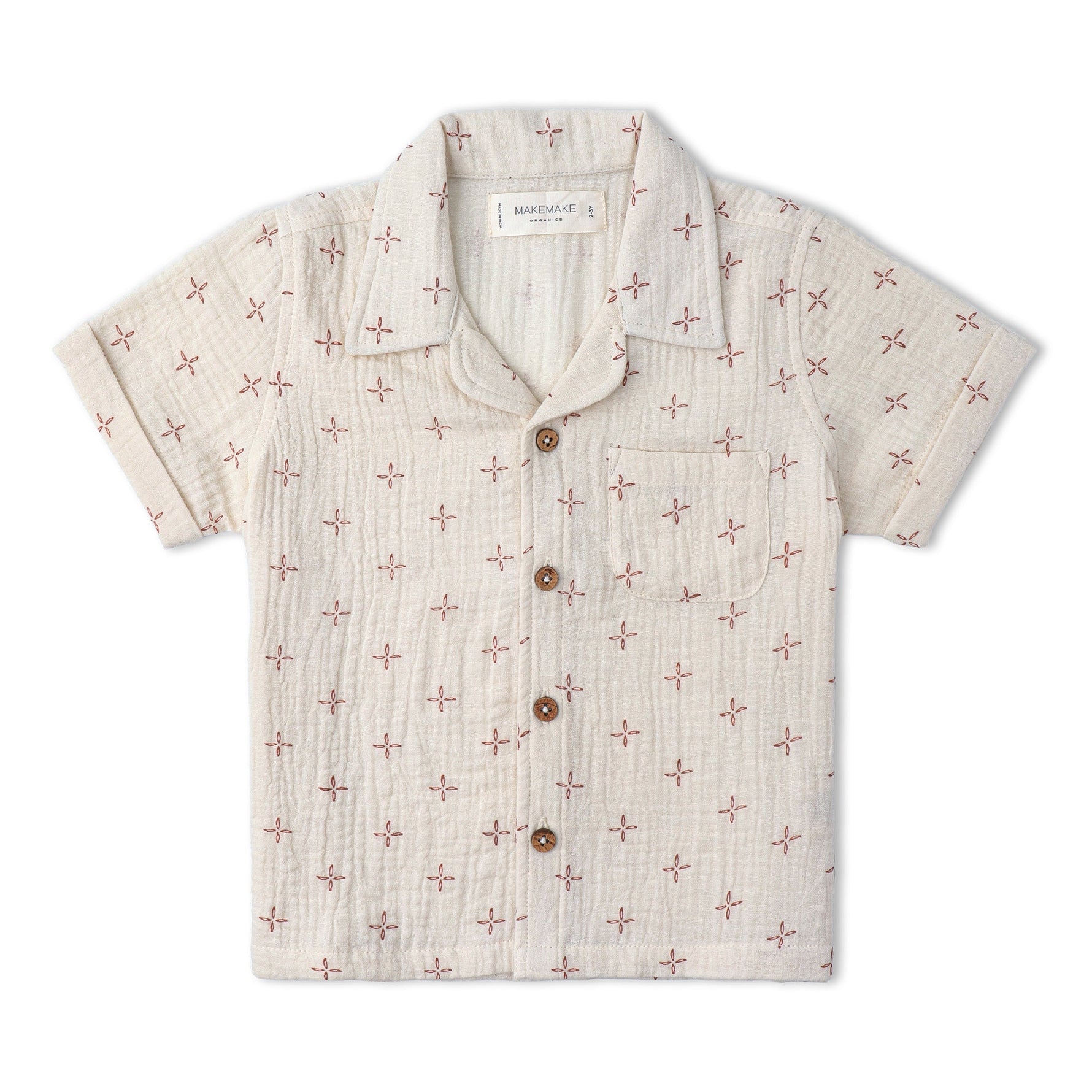 Makemake Organics Makemake Organics Shirt And Shorts Set Lightweight Toddler