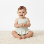 Organic Smocked Top And Bloomer Set - Basil Stripes - Baby & Toddler Clothing, Dress, Child, Pink, Toddler | Everetts Place