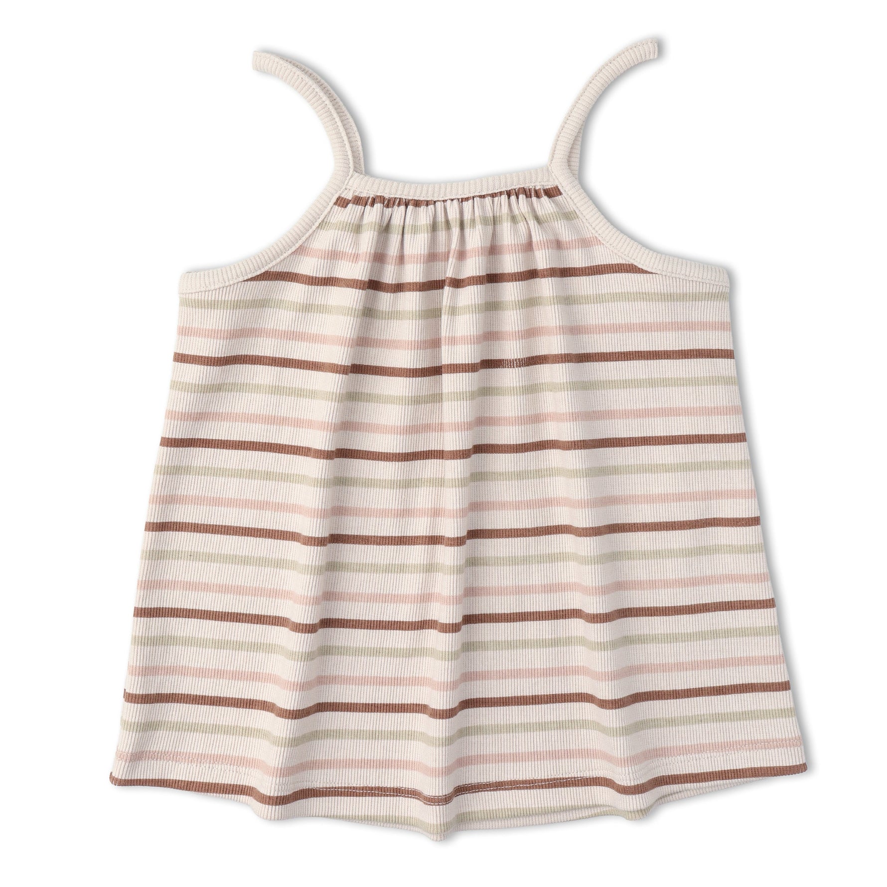 Makemake Organics Makemake Organics Soft Ribbed Baby Tank Top And Shorts Set Breathable Comfortable Summer Wear