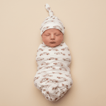 Organic Swaddle Blanket & Hat Set - Cars - Baby & Toddler Clothing, Child, Infant, Beanie, Toddler | Everetts Place