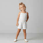 Makemake Organics Makemake Organics Tank Romper With Soft Terry Fabric For Babies And Toddlers One Piece