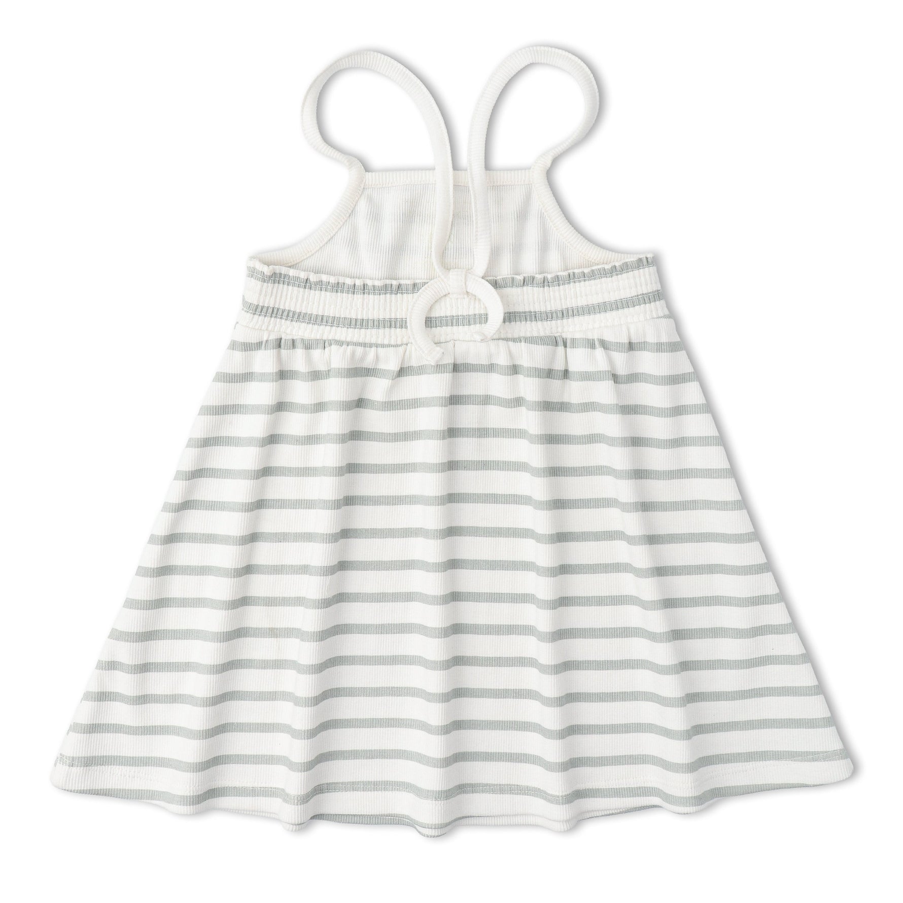 Makemake Organics Makemake Organics Tie Back Dress With Adjustable Straps
