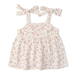 Makemake Organics Makemake Organics Tie Up Top And Shorts Set For Toddlers With Adjustable Tie For Everyday Play