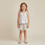 Makemake Organics Makemake Organics Tie Up Top And Shorts Set Organic Baby And Toddler Outfit For Sunny Days