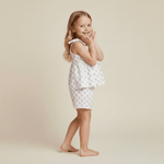 Organic Tie Up Top & Shorts Set - Lavender - Clothing, Textile, Dress, Pink, Baby & Toddler Clothing | Everetts Place