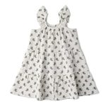 Makemake Organics Makemake Organics Toddler Dress Ruffle Tiered Flutter