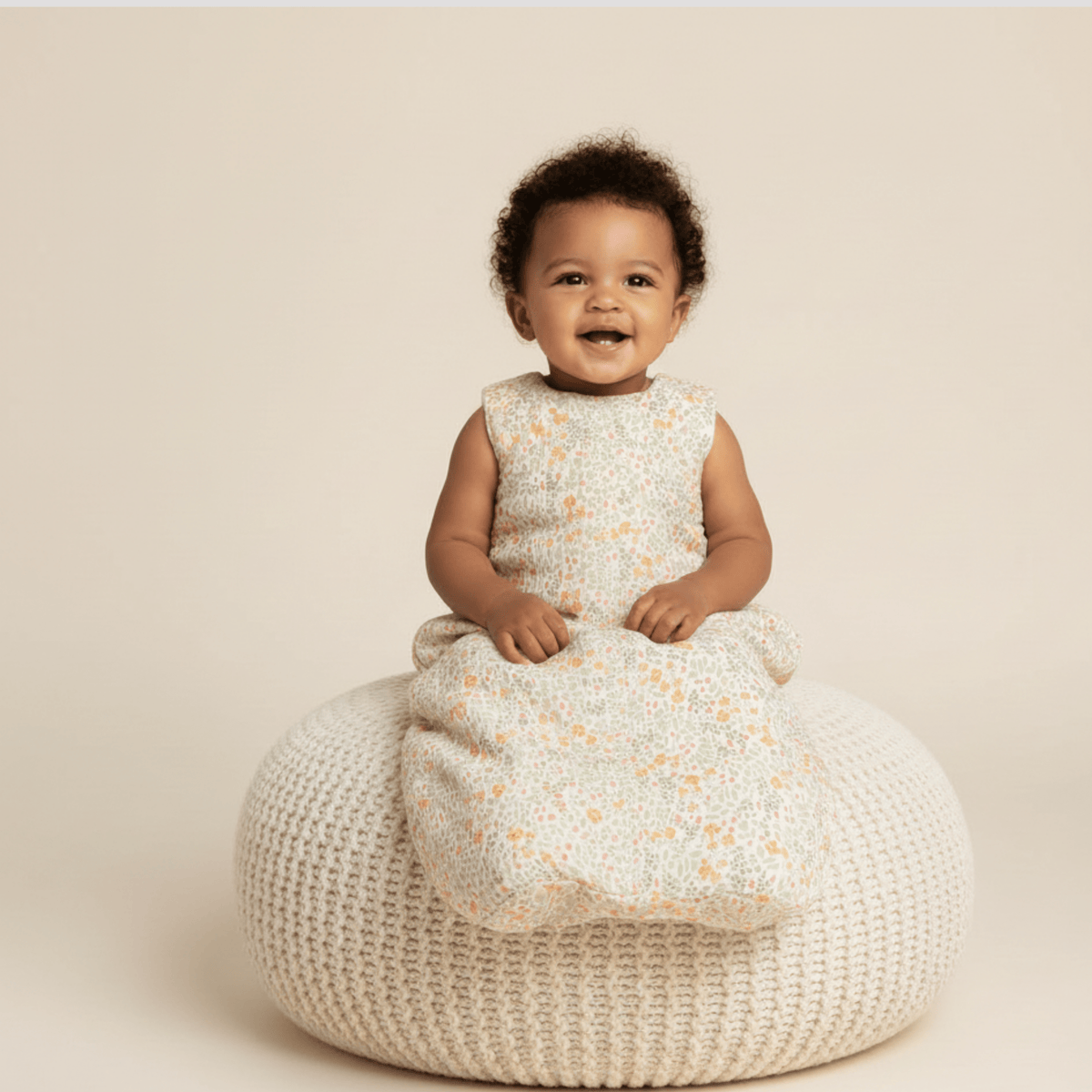 Makemake Organics Makemake Organics Wearable Blanket Breathable 3-Layer Muslin Organic Cotton Everetts Place