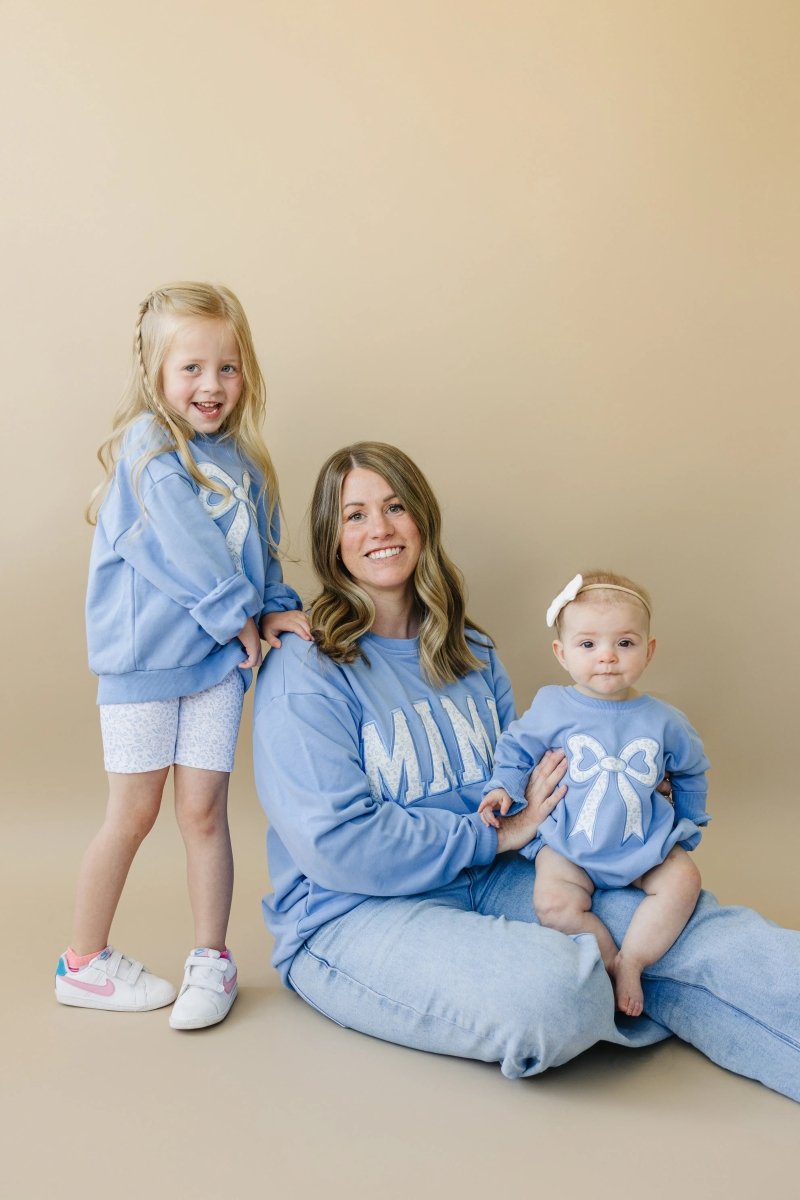 Little Joy Co. Mama Applique Crewneck Sweatshirt Mommy and Me Look - Everetts Place Boutique - 