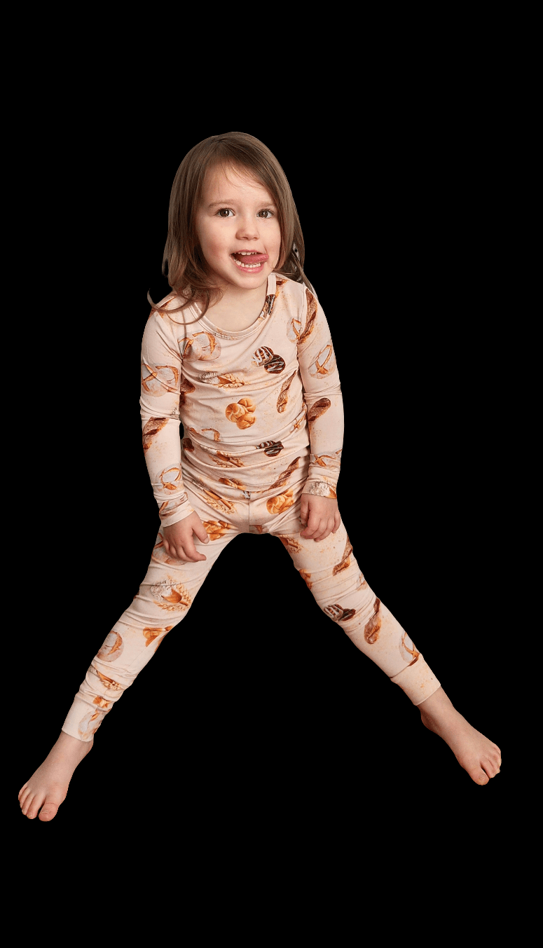 Dragonfly Dreams Bamboo Mama Makes The Dough 2 Piece Pajama Set