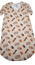 Dragonfly Dreams Bamboo Mama Makes The Dough Women's Nightgown