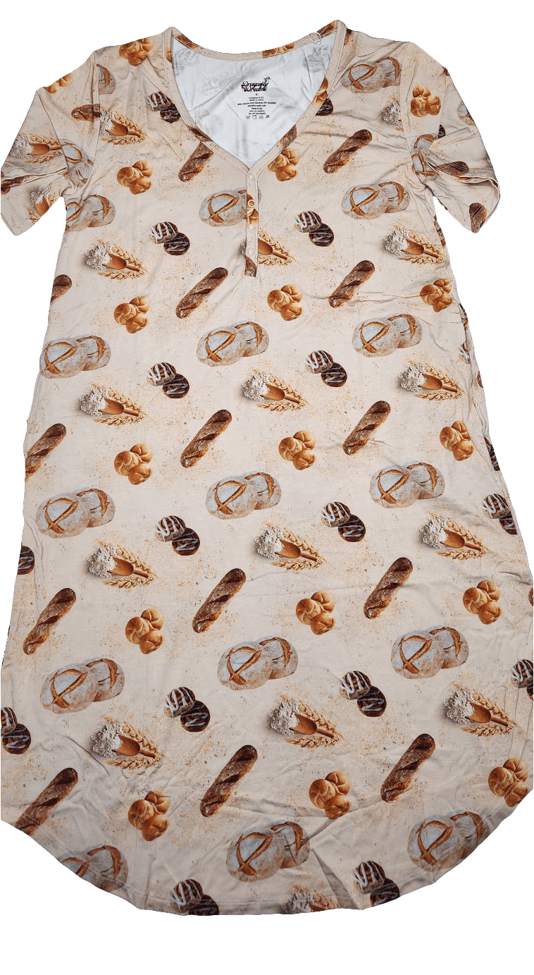 Dragonfly Dreams Bamboo Mama Makes The Dough Women's Nightgown
