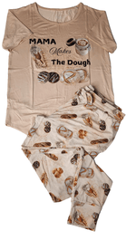 Dragonfly Dreams Bamboo Mama Makes The Dough Women's Pajamas