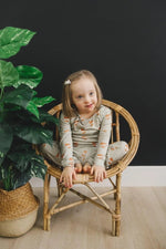 Little Joy Co. Mama Tattoo Hearts 2 Piece Bamboo Pajamas Set For Women - Everetts Place Boutique - 