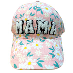 Mama Pink Hat | Adjustable Embroidered Mom Cap | Cute Everyday Mom Hat by Rayn’s Tiny Stitches